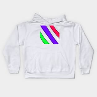 Colorful watercolor abstract art Kids Hoodie